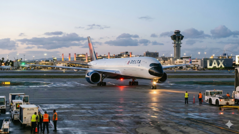 Delta Flight DL275 Diverted LAX