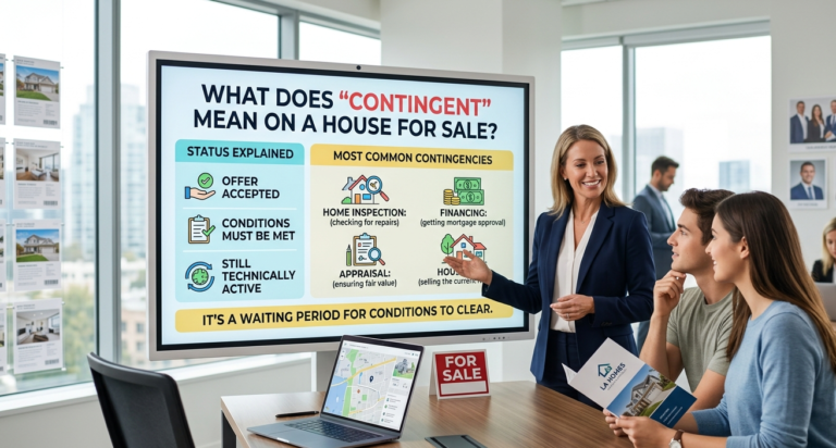 what does contingent mean on a house for sale