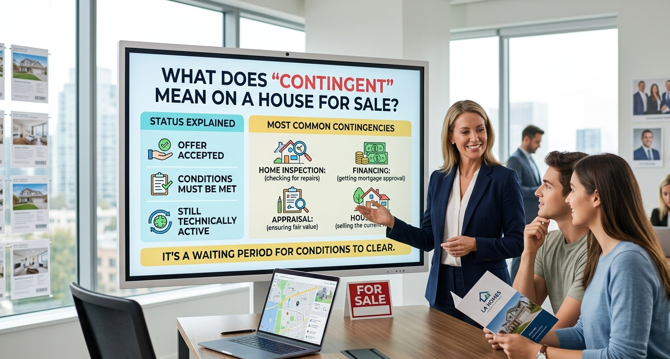 what does contingent mean on a house for sale