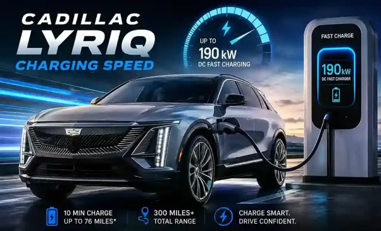 Cadillac LYRIQ Charging Speed